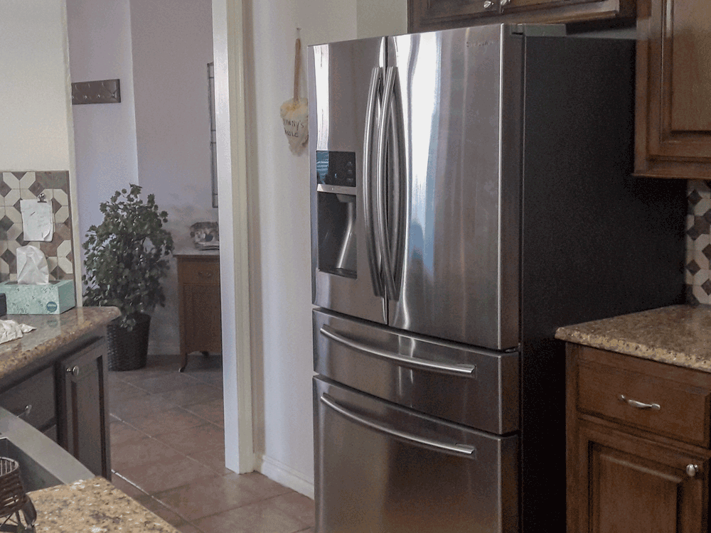 Upgraded stainless refrigerator